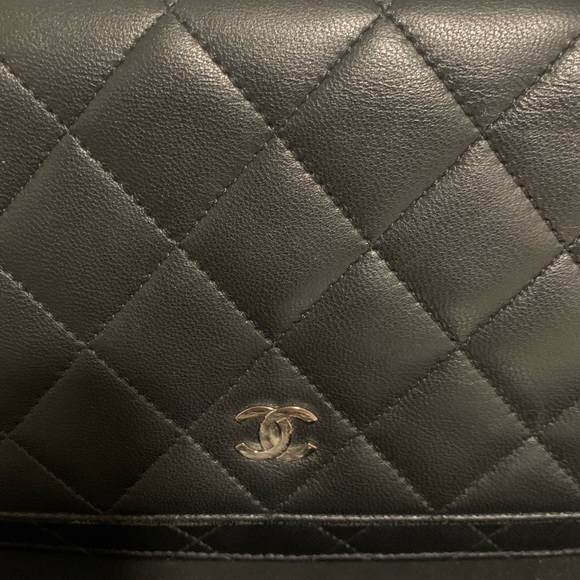 Chanel Black Quilted Leather Wallet On Chain Bag - Picture 3 of 14
